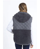 Elm Alaska Quilted Vest - Charcoal