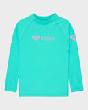 Roxy Girls 2-7 Heater Long Sleeve Rash Vest - Polynya
