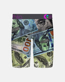 Ethika Boys Franklin Rewired Staple underwear back view showing the seamless full coverage stretch panels, sold by Point Break Cambridge local family surf shop at 63 Duke street.