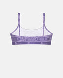 Ethika Girls Baby Girl Pullover Bra back view showing the supportive racerback strap design and full stretch panel, sold by Point Break Cambridge local family surf shop at 63 Duke street.