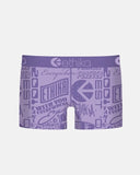 Ethika Girls Baby Girl Staple underwear front view showing the signature graphic print and branded elastic waistband, sold by Point Break Cambridge local family surf shop at 63 Duke street.