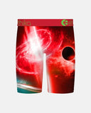 Close-up back view of the comfortable thick elastic waistband on the Ethika youth stretch lifestyle briefs.