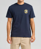 The Mad Hueys Caught Fk All SS Tee - Navy