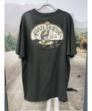 The Mad Hueys Caught Fk All SS Tee - Black