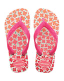 Havaianas Kids Flores - White/Pink Flux