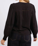 Foxwood Orson Blouse - Black