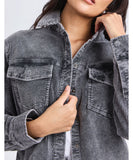 Foxwood Tularose Cord Shirt - Washed Black
