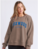 Foxwood Interval Crew - Brown with Blue