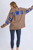 Foxwood Interval Crew - Brown with Blue
