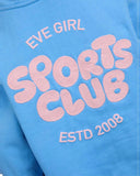 Eve Girl Sports Club Hoodie - Blue