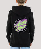 Santa Cruz Global Flame Dot Hoody - Black