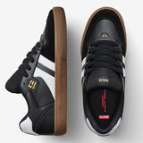 Globe Encore 2 Shoe - Black/White/Tobacco