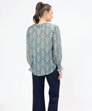 Seeking Lola Emily Top - Green Mirage