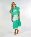 Hello Stranger Poncho Towel - Green Green