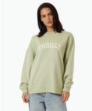 Thrills Line Up Cocoon Panel Crew - Mist Green