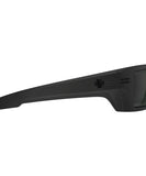 Spy Rebar SE ANSI Matte Black Happy Lens Gray Green Sunglasses