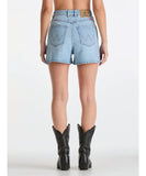Wrangler Hi Bells Shorts - Blue Tour