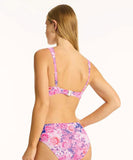 Sea Level Fiesta Longline Tri Bra - Pink