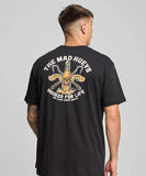 The Mad Hueys Hooked For Life SS Tee - Black