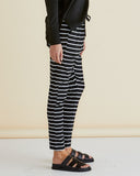 Betty Basics Striped Jade Pant
