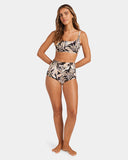 Billabong Drifting Coast MIA DD Uwire Bikini Top - Black Floral