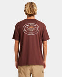 Billabong Mens Sierras A/Div T-Shirt - Wine