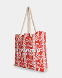 Billabong Row Of Palms Beach Bag - Red Aloha