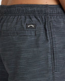 Billabong Mens Sergio Layback 15" Boardshorts - Asphalt