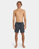 Billabong Mens Sergio Layback 15" Boardshorts - Asphalt