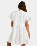 Billabong Womens Camden Mini Dress - Salt Crystal