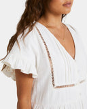 Billabong Womens Camden Mini Dress - Salt Crystal