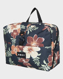 Roxy Womens Cute Plane Toiletry Bag - Almond Tropical Feels