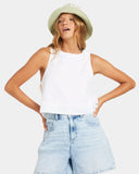 Roxy Womens Amor Tank Top - White