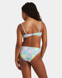 Roxy Flower Lover Bralette Set - Coastal Shade Flipper