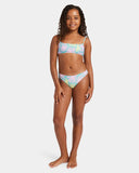 Roxy Flower Lover Bralette Set - Coastal Shade Flipper