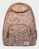 Roxy Shadow Swell Solid Backpack - Almond Wild Thang