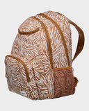 Roxy Shadow Swell Solid Backpack - Almond Wild Thang