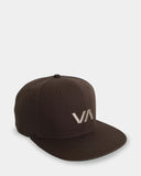 RVCA VA Infield Snapback Cap - Mocha