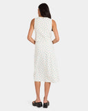 RVCA Rose Bud Annika Midi Skirt - White