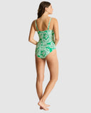 Sea Level Palmera Wrap Front DD/E Cup One Piece - Green