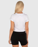 Unit Ladies Tees - Porter Baby - White