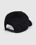 Unit Mens Headwear - Curve Peak Snapback - Mack - Black
