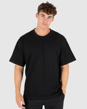 Unit Mens Tees - Heavy Oversize - Black