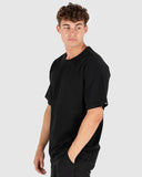 Unit Mens Tees - Heavy Oversize - Black
