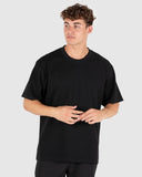 Unit Mens Tees - Heavy Oversize - Black