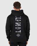 Unit Mens Fleece - Hoodie - Revival - Black