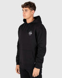 Unit Mens Fleece - Hoodie - Revival - Black