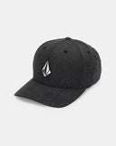 Volcom Full Stone Heather Flexifit Hat - Charcoal Heather