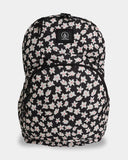 Volcom Patch Attack Backpack - Black White