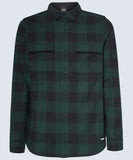 Oakley Bear Cozy Flannel - Hunter Green/Black Check